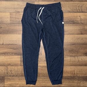 Vuori Women’s Performance Jogger NO SIZE Heathered Navy Blue & Black Gym Pants